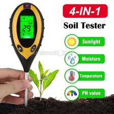 4-IN-1 PH Tester Soil Water Moisture Light Te...