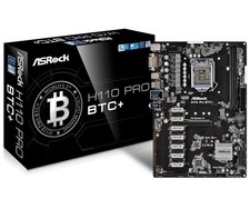 ASRock H110 Pro BTC 13GPU Mining Motherboard Cryptocurrency