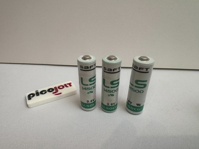 SAFT 14500 3,6 V Lithium langlebige Batterien 3 Zellen Multipack KOSTENLOSER VERSAND