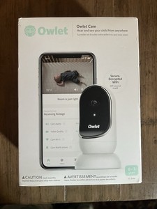 Owlet Cam Wi-Fi Baby Monitor Camera Night Vision Motion/Sound Two-Way Audio NIB