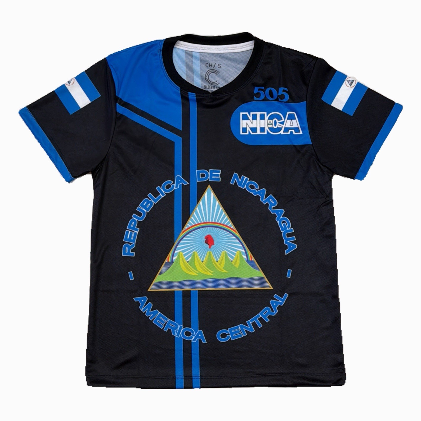 Nicaragua Jersey 505 black color