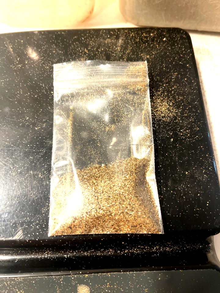 Harina fina Montana de 5 gramos de oro de nuestro reclamo familiar pequeña Foto 3 de 4