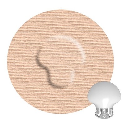 CGM Adhesive Patches for Guardian and Other Sensor,25 25 Count,Beige, Beige