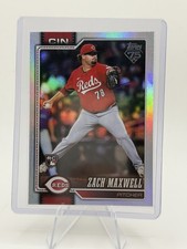 Zach Maxwell RC 2026 Topps Series 1 Rainbow Foil #143 Reds