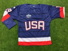 Men's USA Fanatics Navy 2025 4 Nations Face Blank Player Jersey SUBLIMATION
