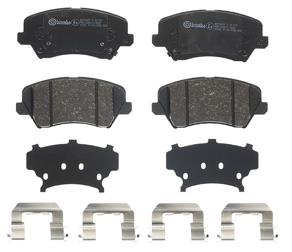 Brembo BremsbeläGe Mit ZubehöR Vorne Rechts Links FüR KIA Cerato III Hyundai-image
