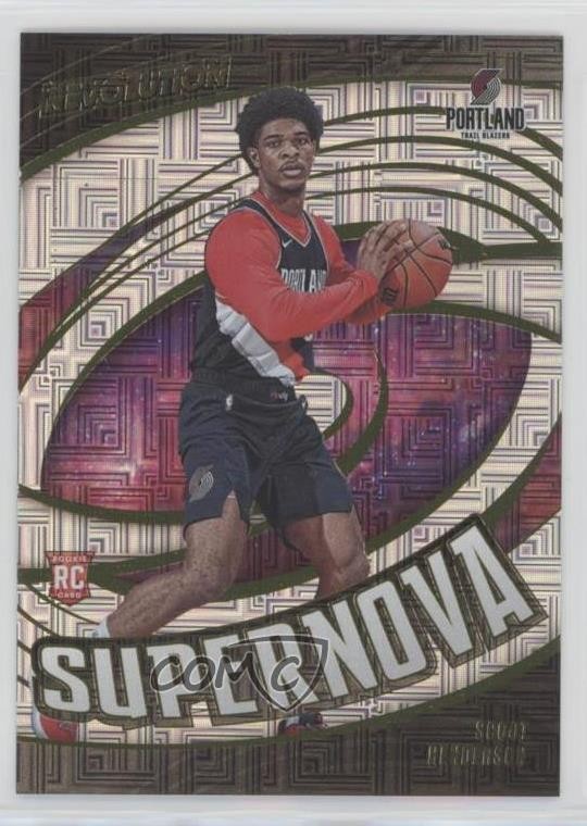 2023-24 Panini Revolution Supernova Levels Scoot Henderson #9 Rookie RC 1hr4