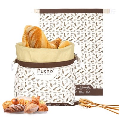 Beeswax Bread Bags for Homemade Bread & Sourdough Bread Bags, 2Pack XL Reusab...