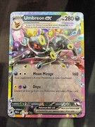 Pocket Scout - Umbreon ex 060/131 Sv: Prismatic Evolutions Holo Pokemon Card Dark Type