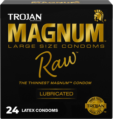 #ad Magnum Raw Large Size Thin Condoms Magnum Condoms 24 Count $43.99