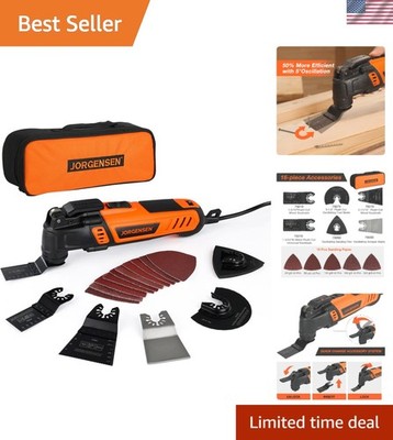 High-Performance Oscillating Tool with Quick Change System & Wide Application