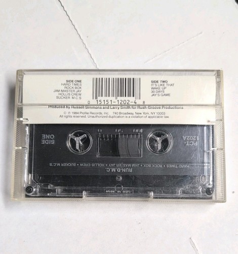 Run-D.M.C. Cassette Tape Debut 1984 Run-DMC Hip Hop Rap Tested Very Nice - Picture 4 of 4