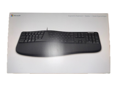 Microsoft Ergonomic Keyboard   Ergonomische Tastatur - DE - B-Ware mit Fehler