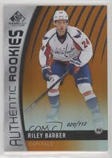 2017 SP Game Used Authentic Rookies Orange Rainbow 20/112 Riley Barber #131 3ug