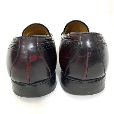 Johnston & Murphy Aristocraft burgundy Wing Tip Kiltie  display picture 2