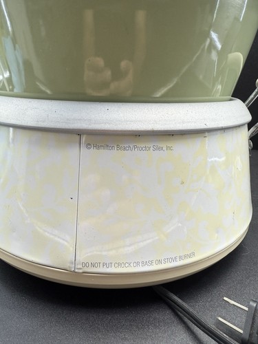 Hamilton Beach 3-in-1 Slow Cooker 33134 Series A2570DJ Bowl 2, 4, & 6 Qt. NO LID - Picture 5 of 19
