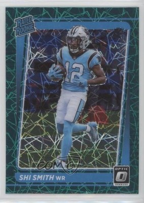 2021 Panini Donruss Optic Rated Green Velocity Prizm Shi Smith Rookie RC 0c4o