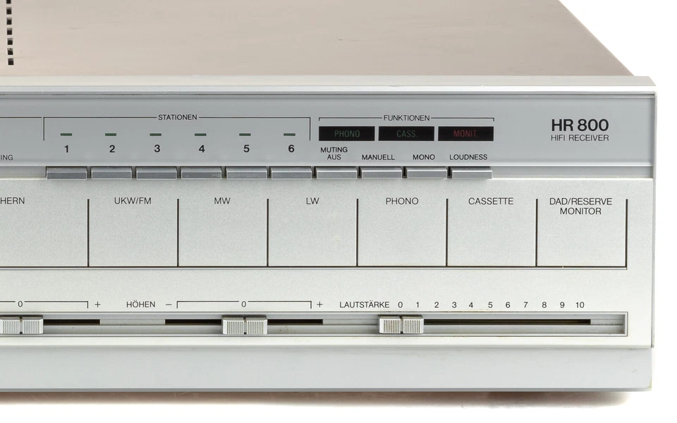 Telefunken HR800 Receiver / Phono Vollverstärker / gewartet 1 Jahr Garantie [1] - Bild 3 von 4