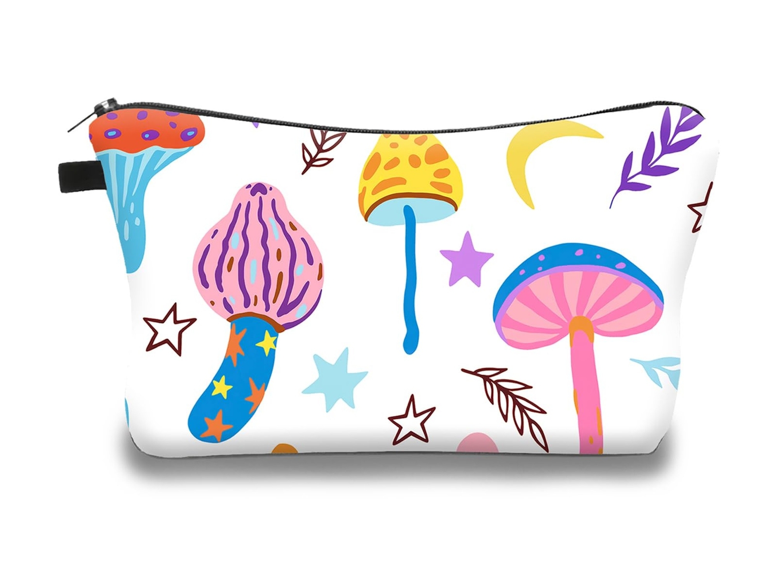 Small Travel Makeup Bag for Women – Compact Cosmetic & Toiletry Pouch  