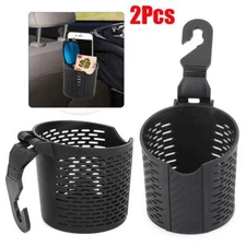 2pcs Universal Vehicle Car Truck Cup Holder Case Drink Bottle Door Mount Stand