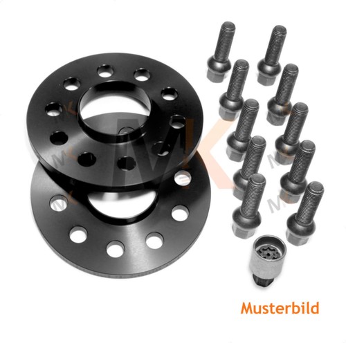 Ensanchamiento de canal H&R negro DR 20mm/eje ABE para Skoda Superb I 3U4 2001-2008 - Imagen 2 de 4