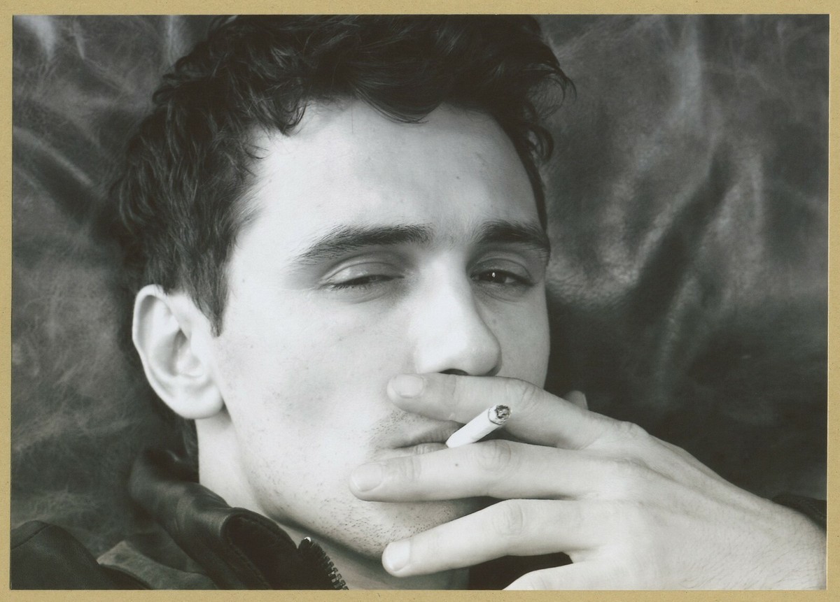 James Franco - American actor - Rare early signed card + Photo - Deauville  2001