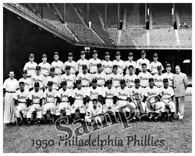 1950 Philadelphia Phillies Whiz Kids Team Picture 8 X 10 Photo Pic