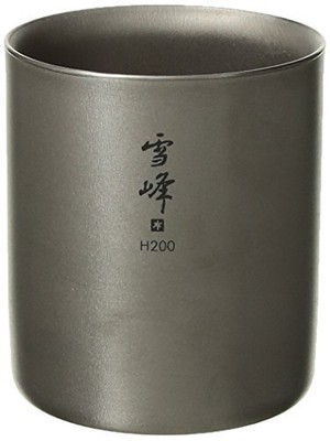 Snow Peak Seppou Stacking Mug H200 Titanium One SizeJapan