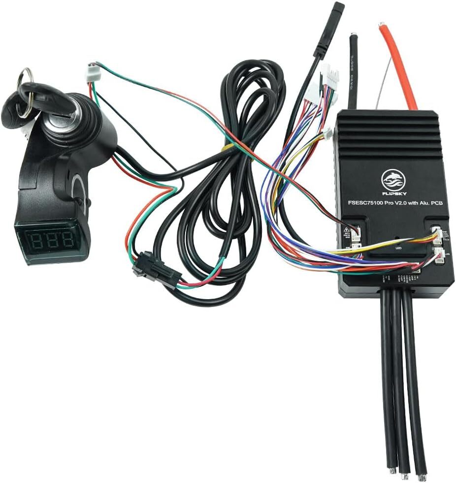FLIPSKY 75100 Pro V2.0 with Aluminum PCB Key Switch Based on VESC