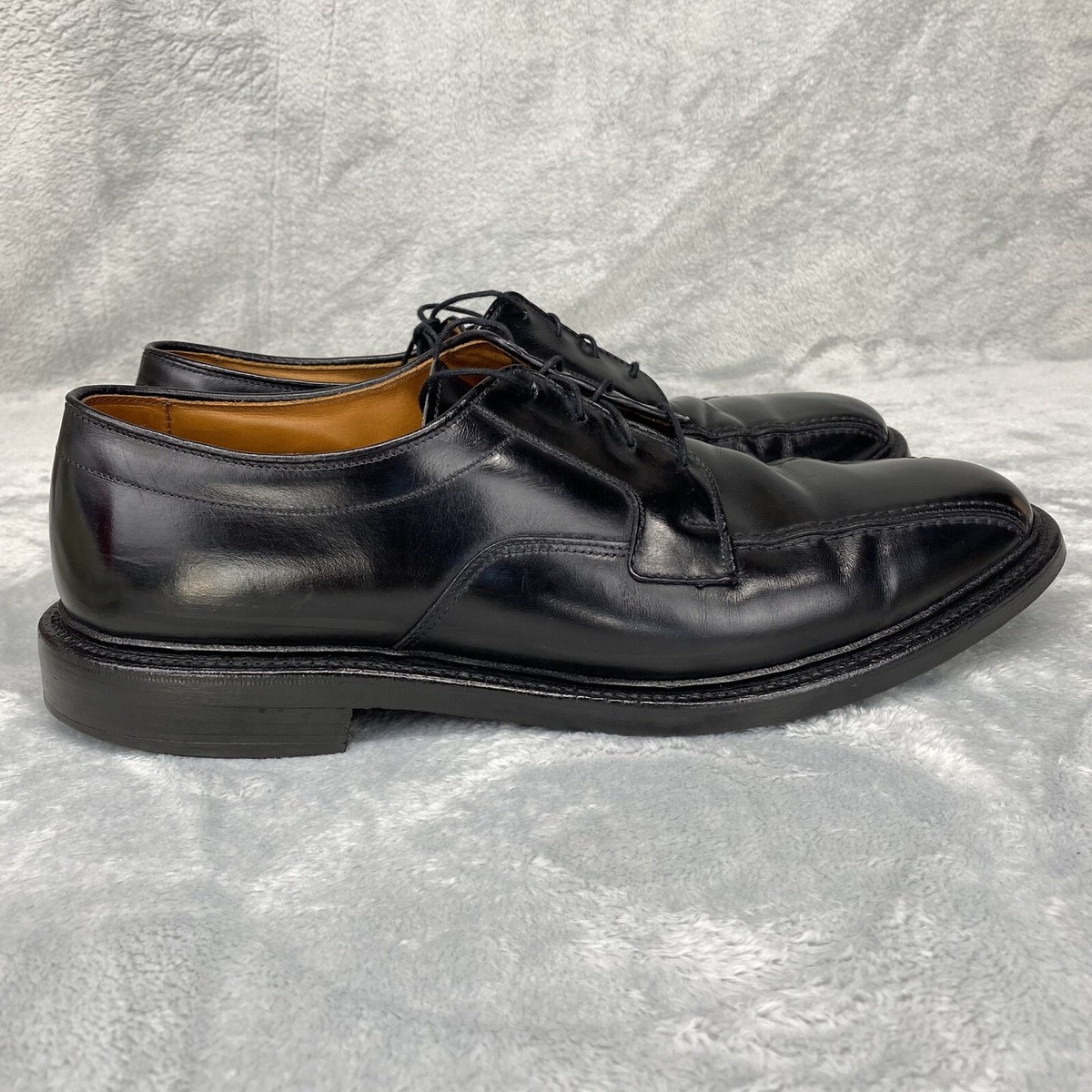 Allen Edmonds Mens Hillcrest Leather Bicycle Toe Oxfords Lace Up Shoes Size 11 D Mens Allen Edmonds 5954 Hillcrest Brown Bicycle Toe Oxford  main image 2