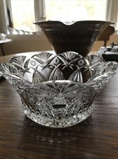 Cristal D' Arques-J.G. Durand Vincennes Pattern Crystal Bowl