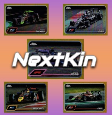 2024 Topps Chrome Formula 1 F1 BASE GOLD REFRACTOR #/50 U Pick FREE Comb Ship