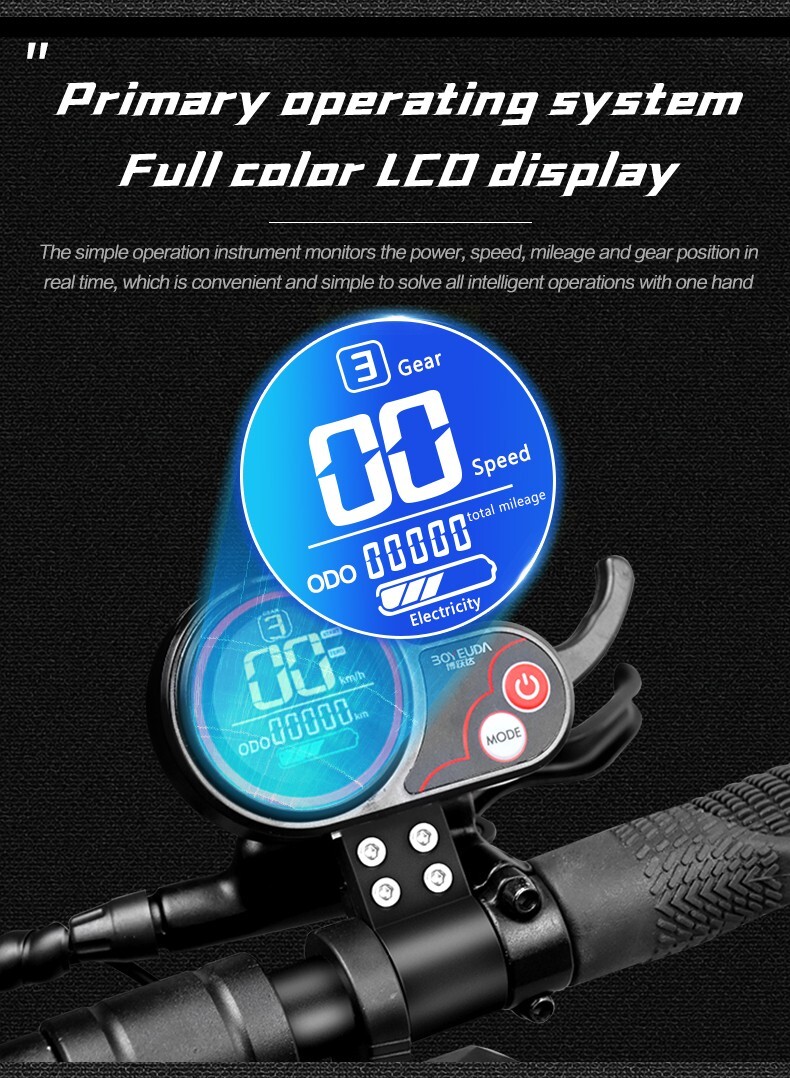 BOYUEDA S3-11 Electric Scooter 6000W 60V38Ah Adults E-Scooter 85KM/H Off-Road US