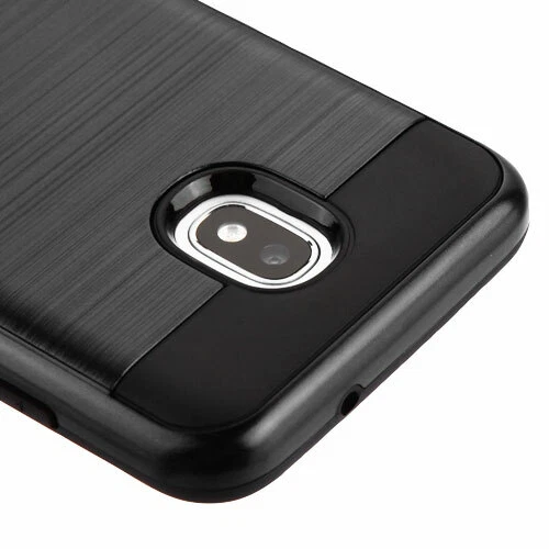 Funda híbrida para Samsung Galaxy J3 V 2018/Orbit/Star/Achieve + Detector de pantalla Foto 4 de 4