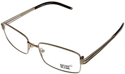 Mont Blanc Eyeglasses Frame Rectangular Unisex Brown Bronze MB347 034