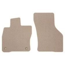 Velours Fußmatten für Seat Leon IV PHEV ab Bj. 2020 Automatten VORNE BEIGE PREM
