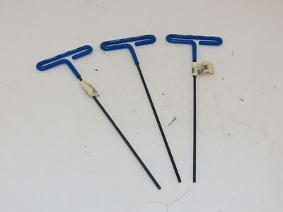 Eklind 54930 3MM Cushion Grip T-Handle Hex Key Allen Wrench USA Lot of 3