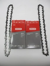 2 Oregon 10” Pole Saw Chain 3/8” .043 Gauge 40 Drive Links Low Profile PoleSaw