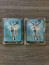 Silkies Ultra Control Top Pantyhose 030106 Off Black Small - 2 Pair Brand New