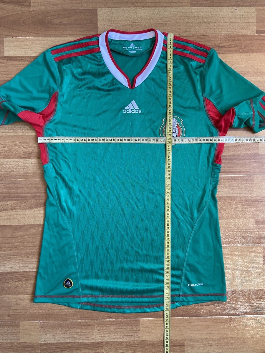 MEXICO 2010 2011 HOME FOOTBALL SHIRT SOCCER JERSEY ADIDAS