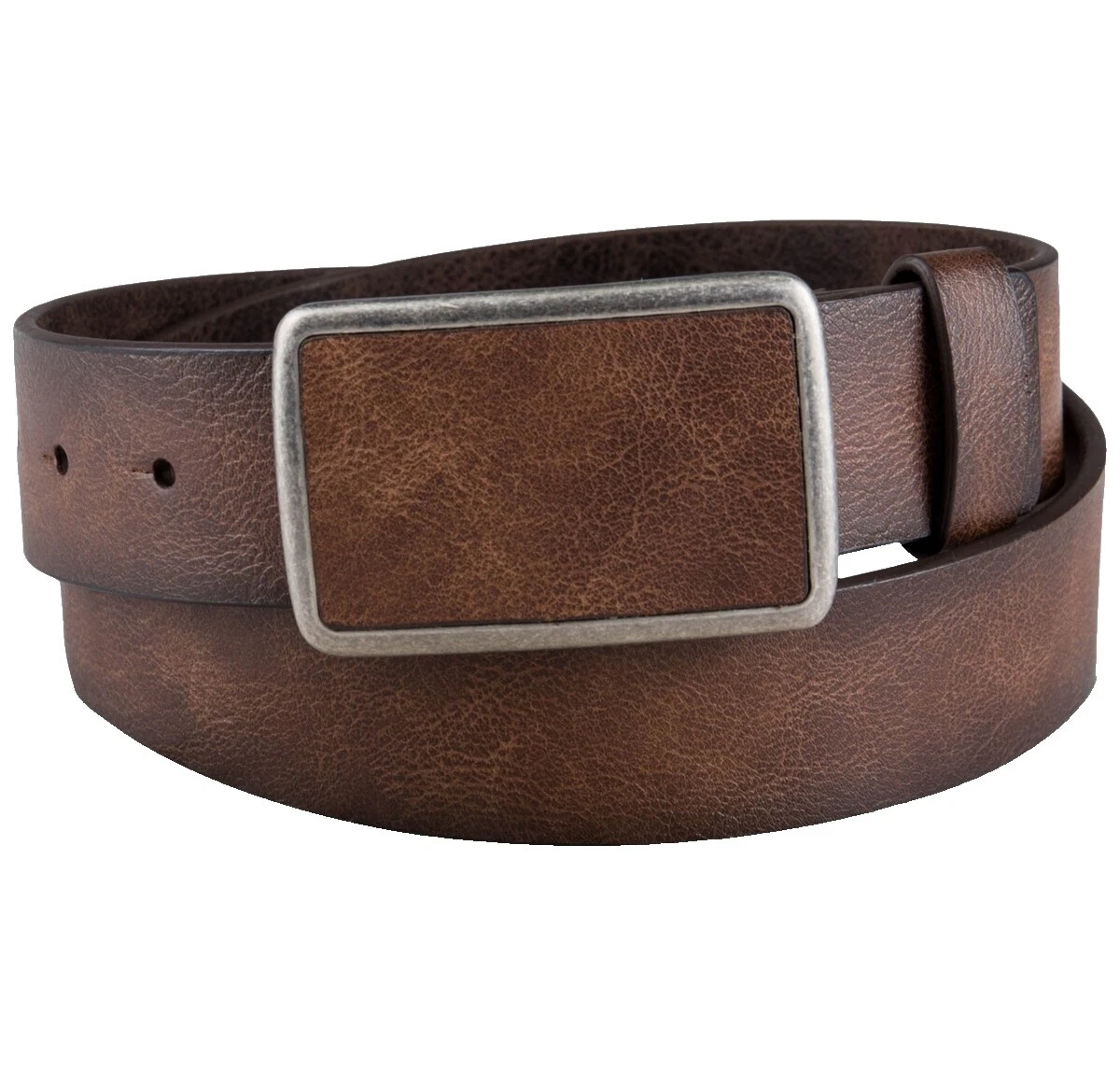 Faux Leather Size S Brown Belts for Men