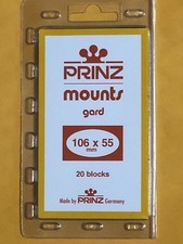 PRINZ STAMP MOUNTS 106/55  ***WE ARE A VETERAN SUPPORTIVE BUSINESS***