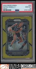 2023 Panini Prizm WNBA #60 Satou Sabally Gold PSA 10 #/10