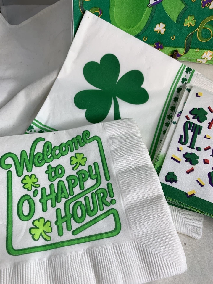 20 servilletas surtidas de cóctel/postre del día de san patricio 19 almuerzo  Foto 4 de 4