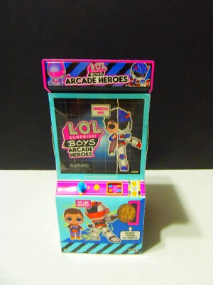 LOL Surprise Boys Arcade Heroes- Action Figure Doll W/ 15