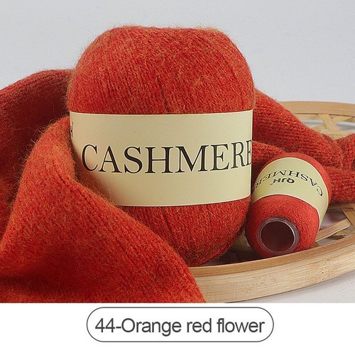 Filato per maglieria in cashmere morbido colorato 3 strati assorbimento sudore casa fai da te artigianato - Foto 15 di 62
