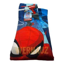 Spiderman OVERSIZED Beach Towel 40" x 72" City Team Kids Teens Adults by Marvel
