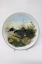 Inge Kuba DecorDesign Wiesau Bayern Teller &Oslash;24 cm Enten P&auml;rchen Motiv #4