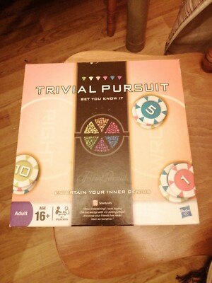 TRIVIAL PURSUIT - Bet You Know It COMPLETE HASBRO 2009 LOVELY CONDITION