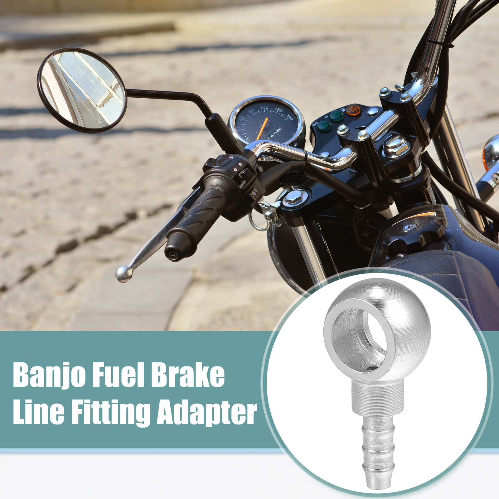 Garosa Raccord De Boulons Banjo Raccord Banjo De Frein 3/8in Diamètre